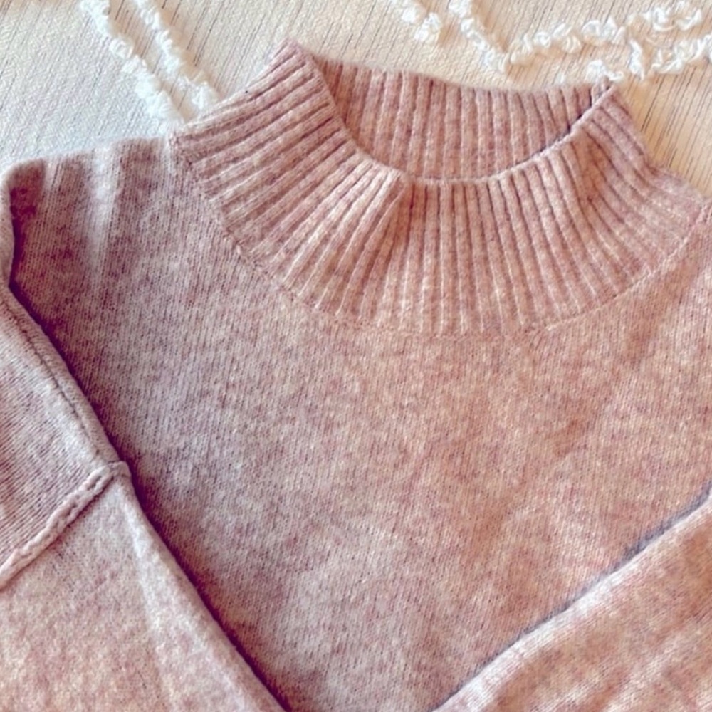 Vince Camuto Blush Turtleneck Sweater - Picture 3 of 5